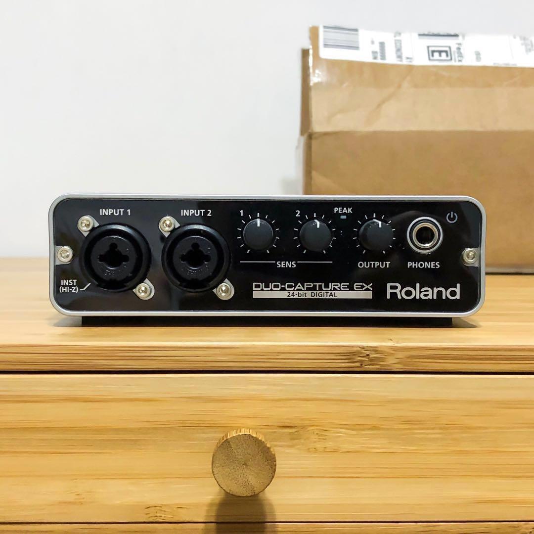 Roland Ua 22 Duo Capture Ex Usb Audio Interface Electronics Audio On Carousell