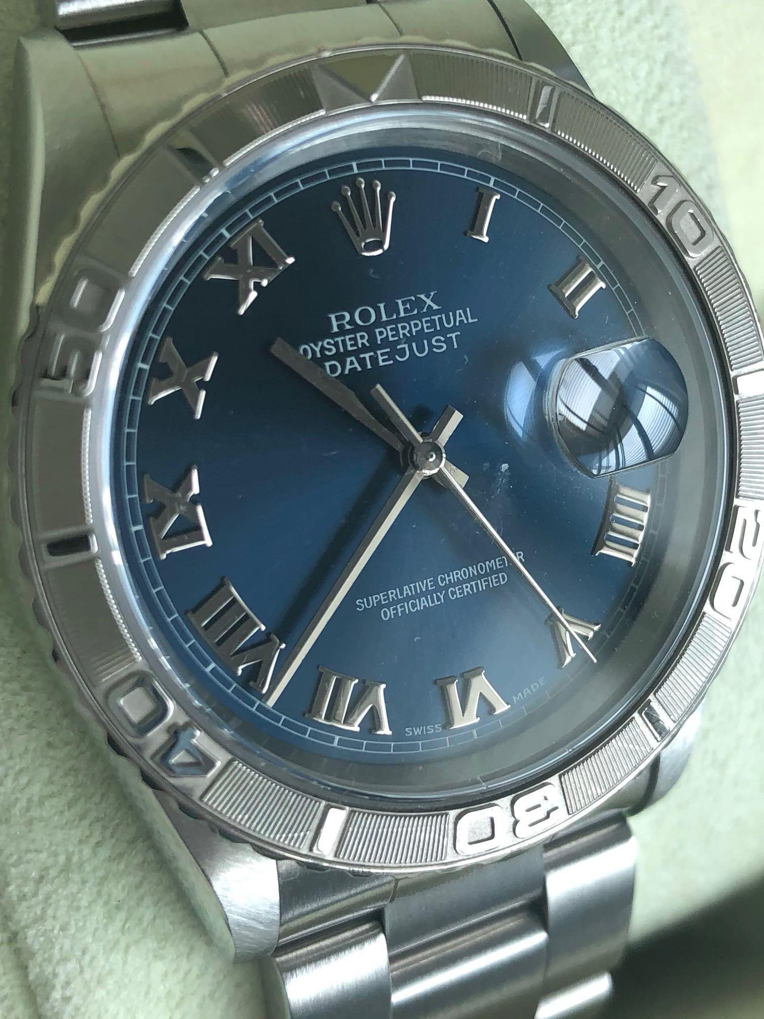 Rolex datejust thunderbird clearance 16264