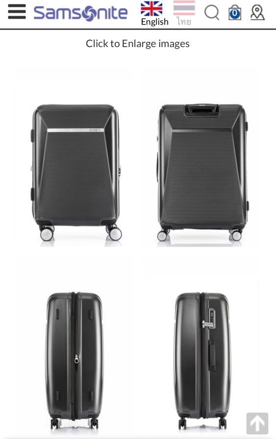 samsonite enwrap luggage