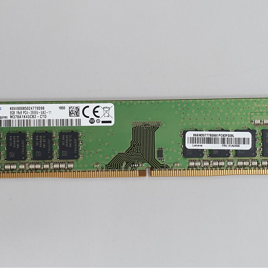 desktop samsung 8gb 1rx8 pc4 2666v ua2 11