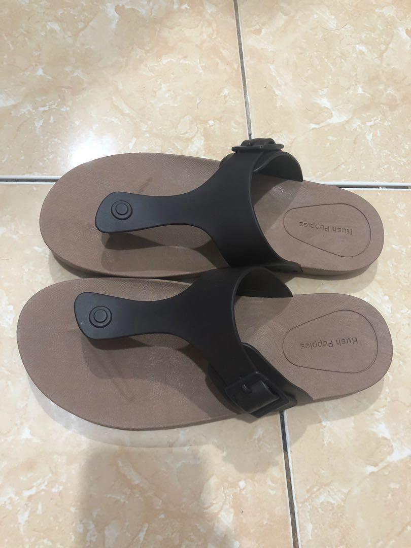 Sendal Hush Puppies Fesyen Pria Sepatu Sandal Di Carousell