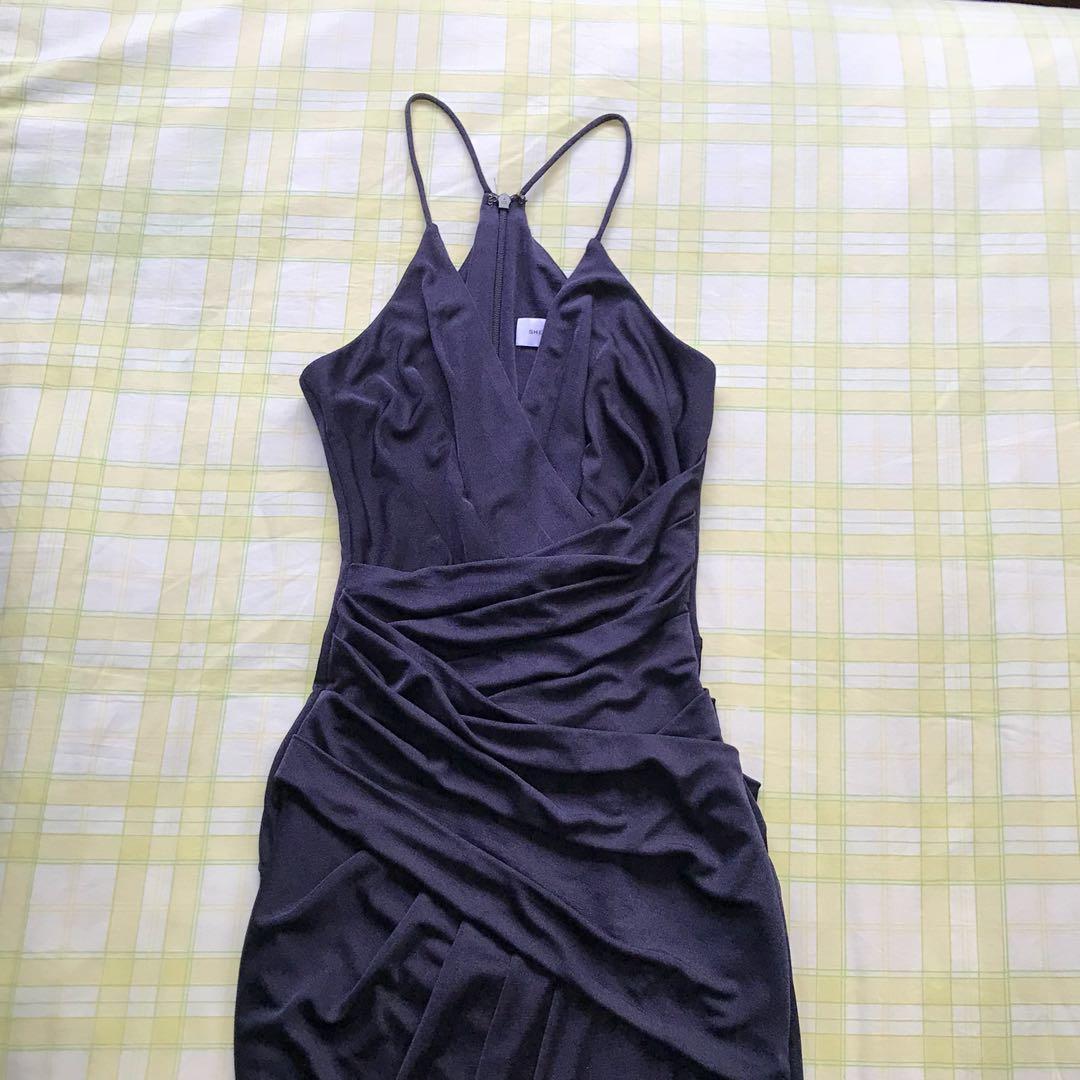 sheike navy blue dress