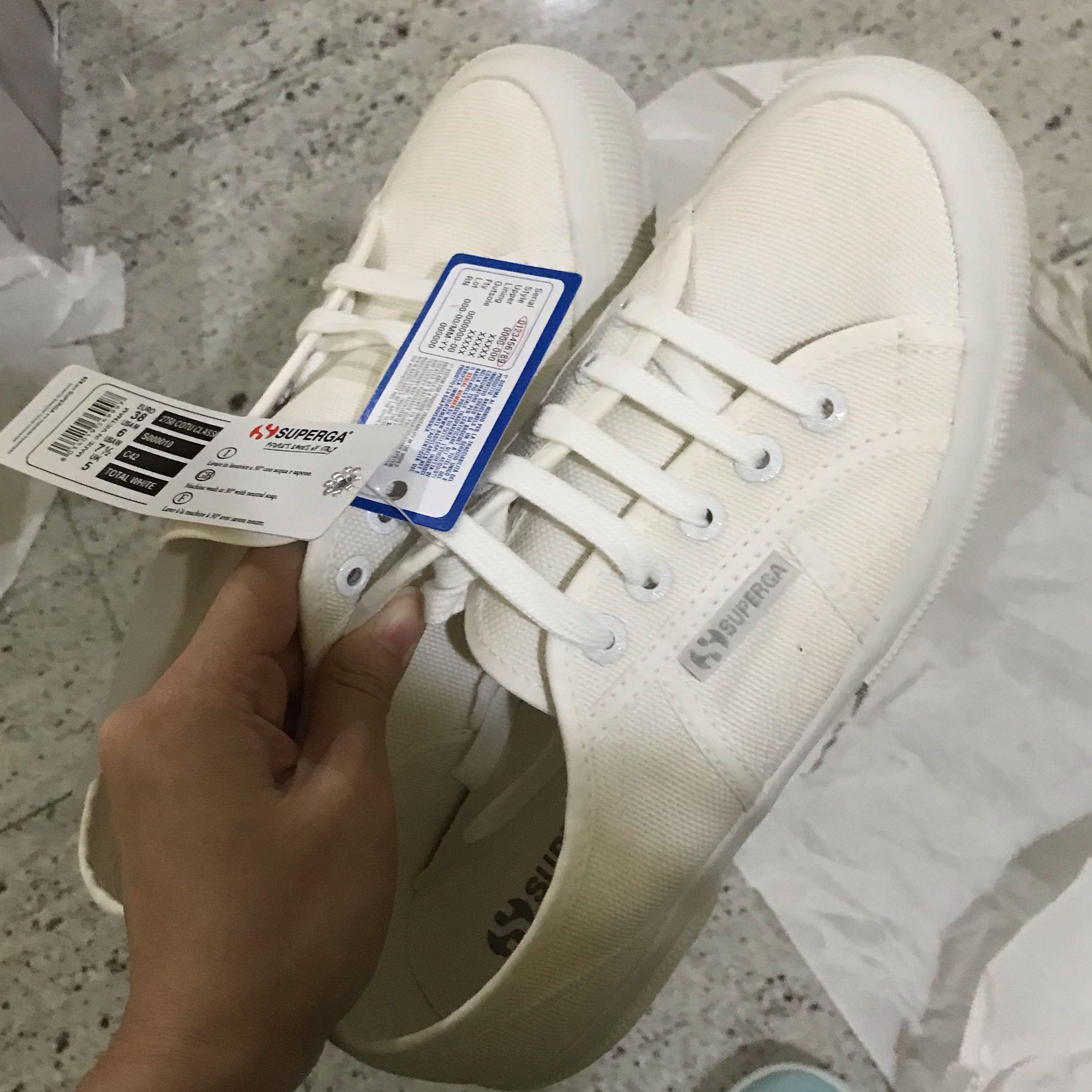 Superga White sneakers Women s Fashion Footwear Sneakers on