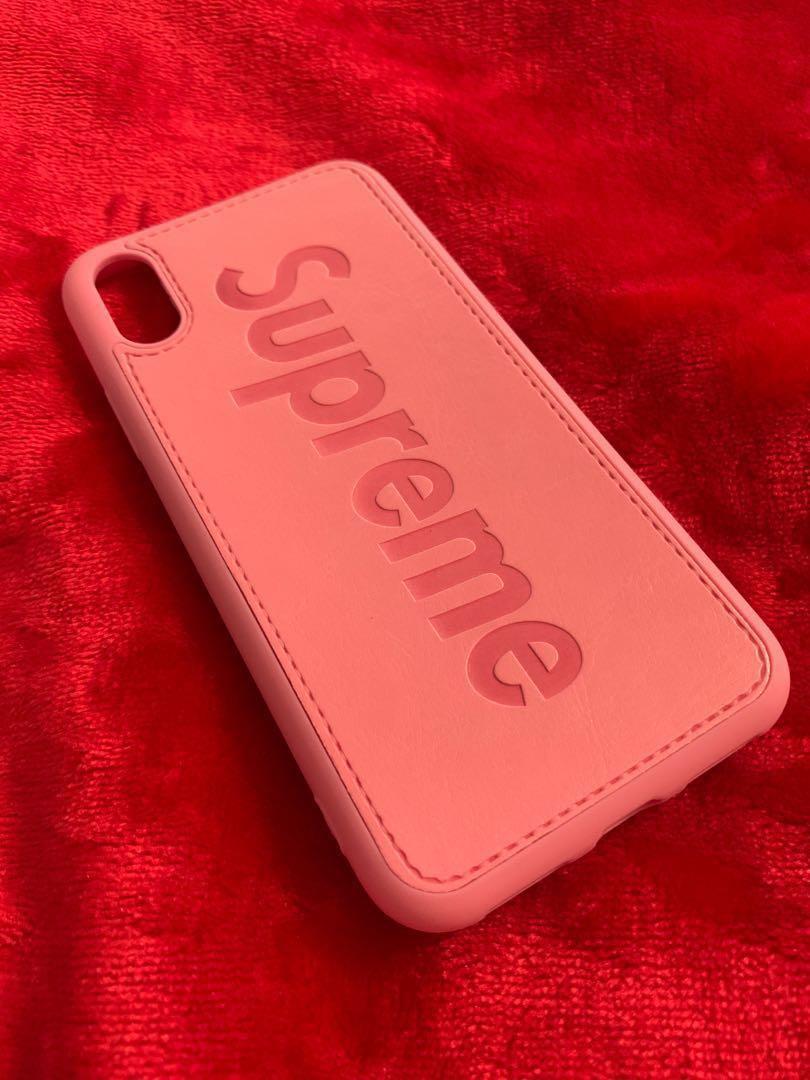supreme iphone xs max phone case