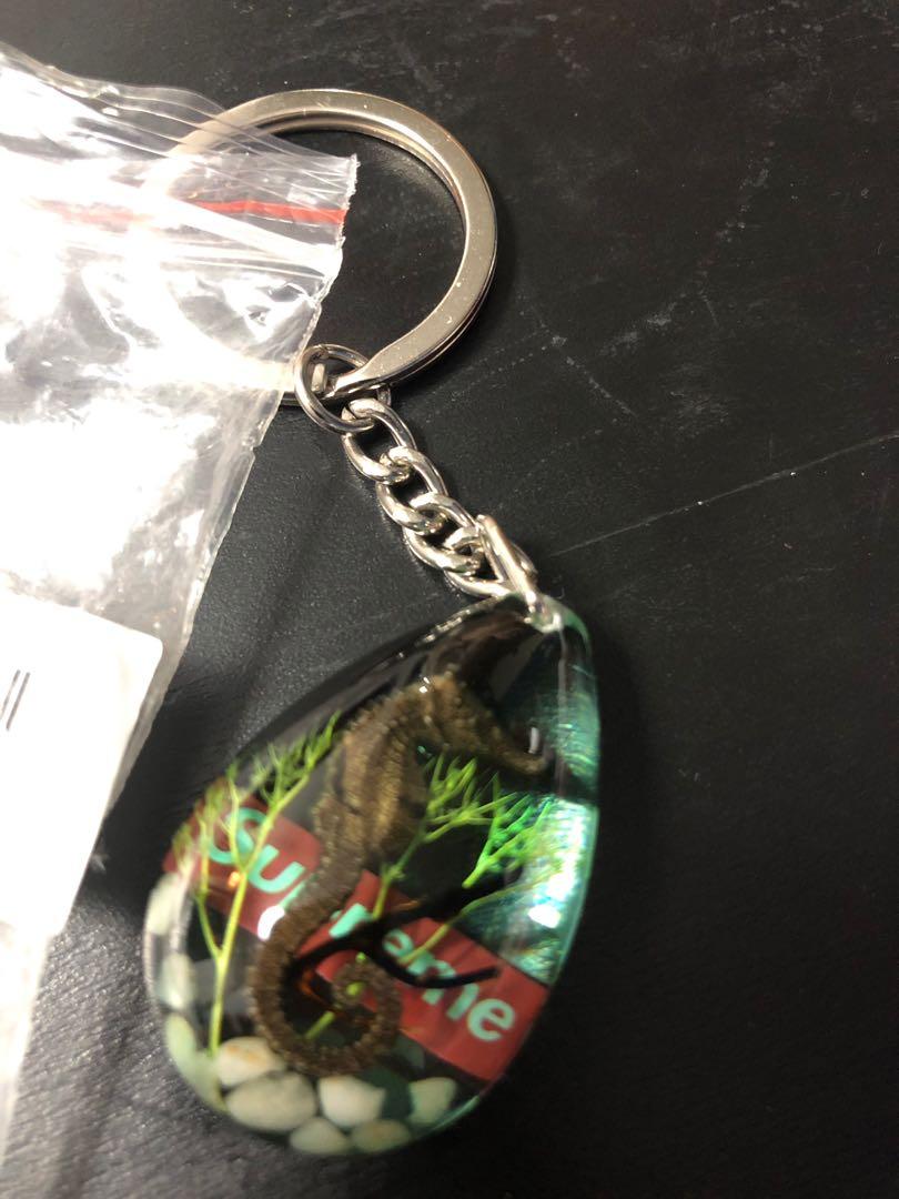 Supreme seahorse keychain hot sale