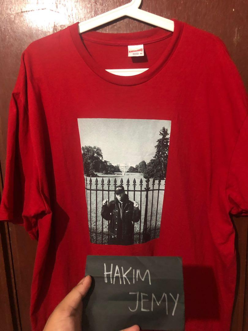 Supreme public enemy white house tee discount