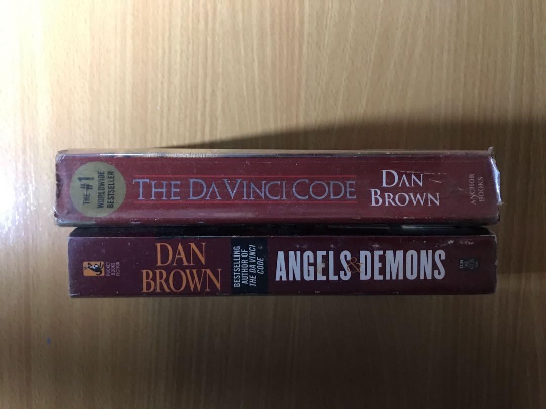 The Davinci Code/ Angels and Demons by Dan Brown, Hobbies & Toys, Books