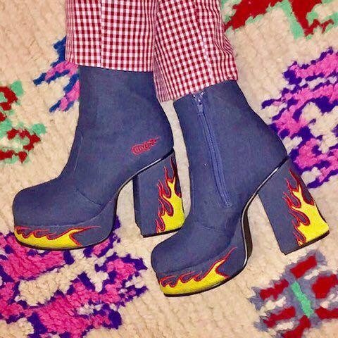 Unif flame boots outlet