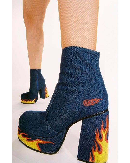 Unif flame boots outlet