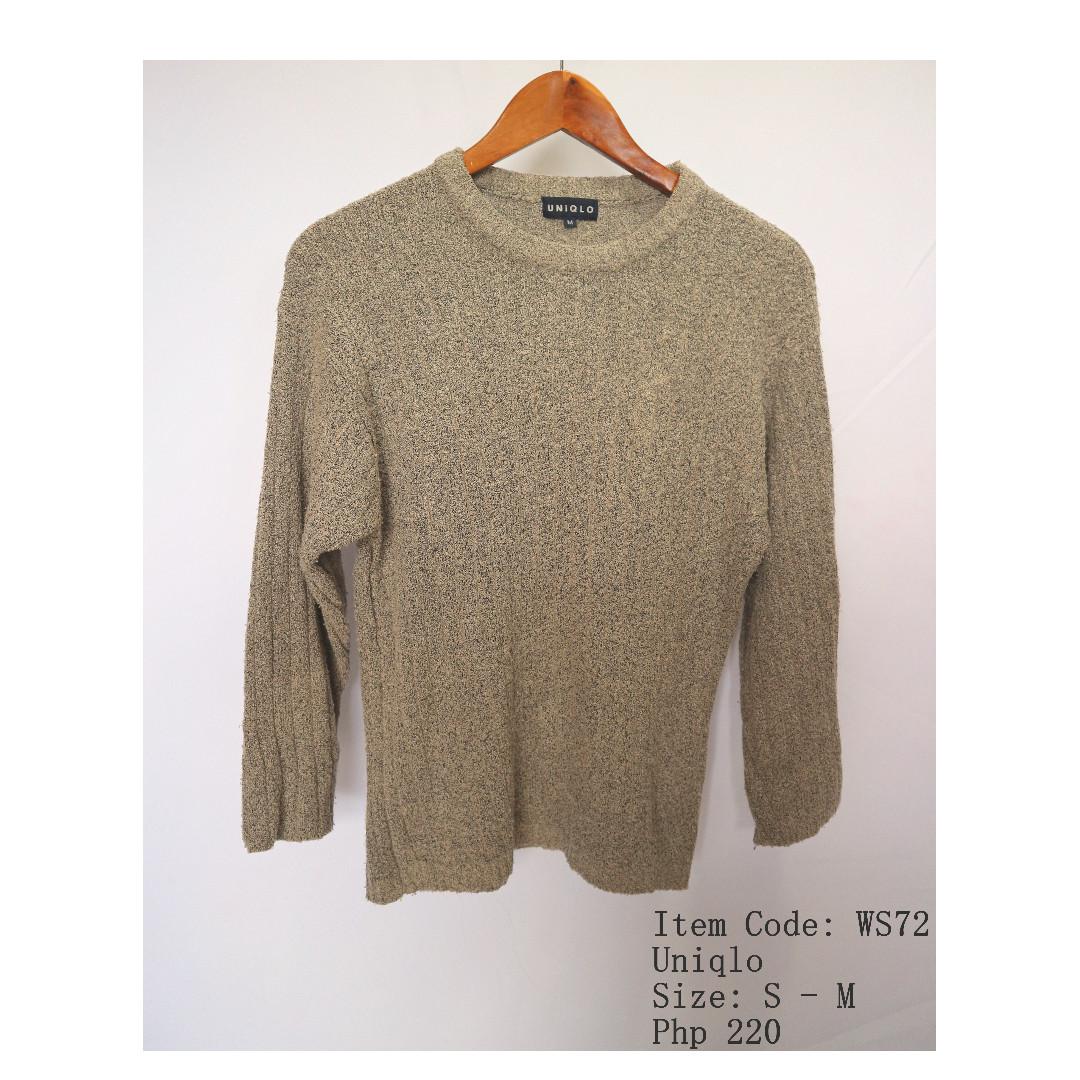 Uniqlo Sweater For Women For Sale Women S Fashion Tops Others Tops On Carousell