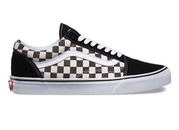 vans old skool checkerboard uk