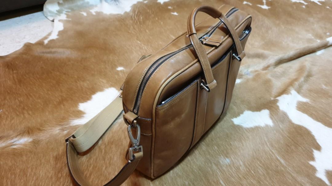 Vintage Coach Leather Briefcase, Men's Fashion, Bags, Briefcases on  Carousell