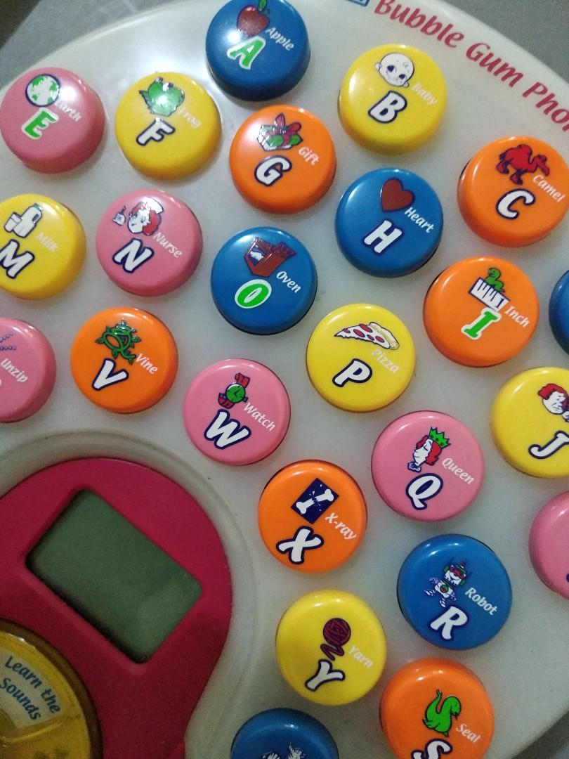Vtech bubble gum phonics fun, Babies & Kids, Infant Playtime on Carousell