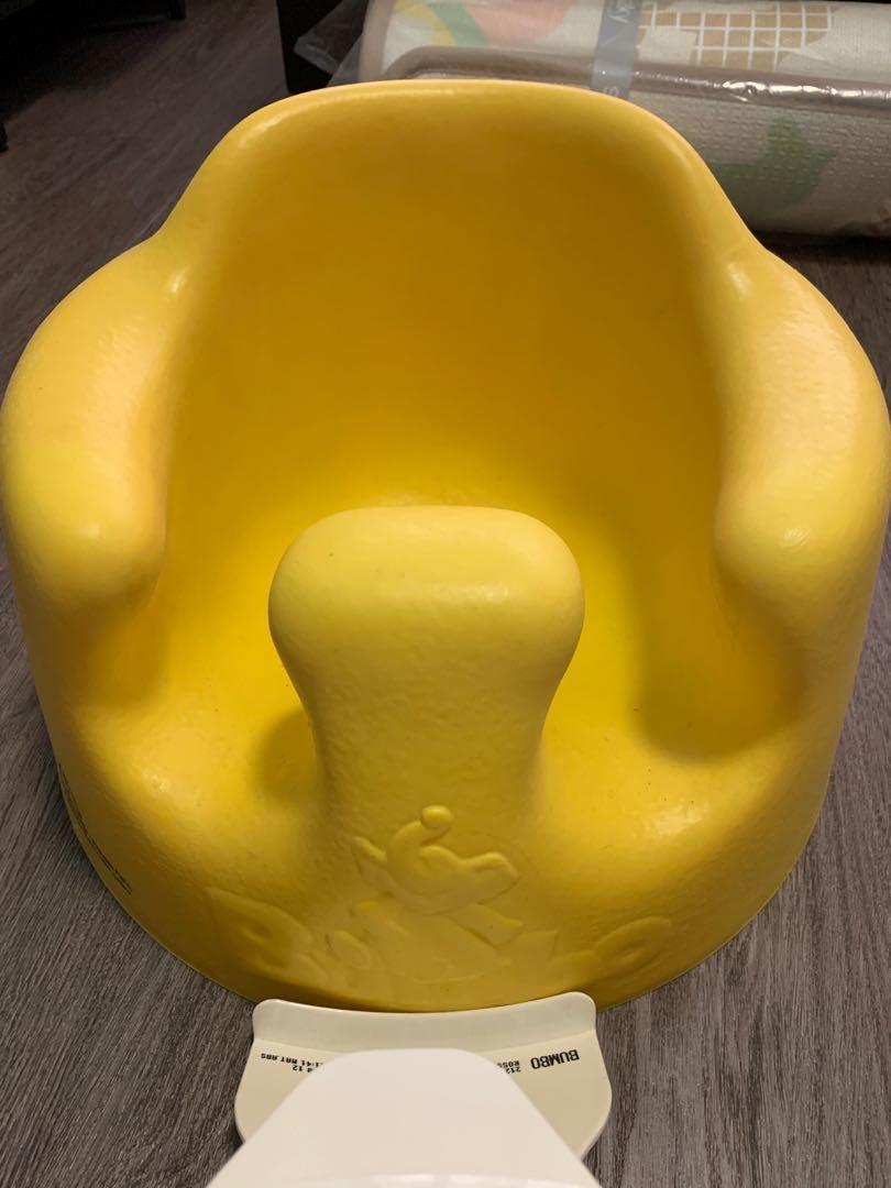 Yellow Bumbo Seat Babies Kids Going Out Car Seats on Carousell
