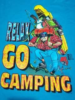 Vintage 1991 Camping T-shirt