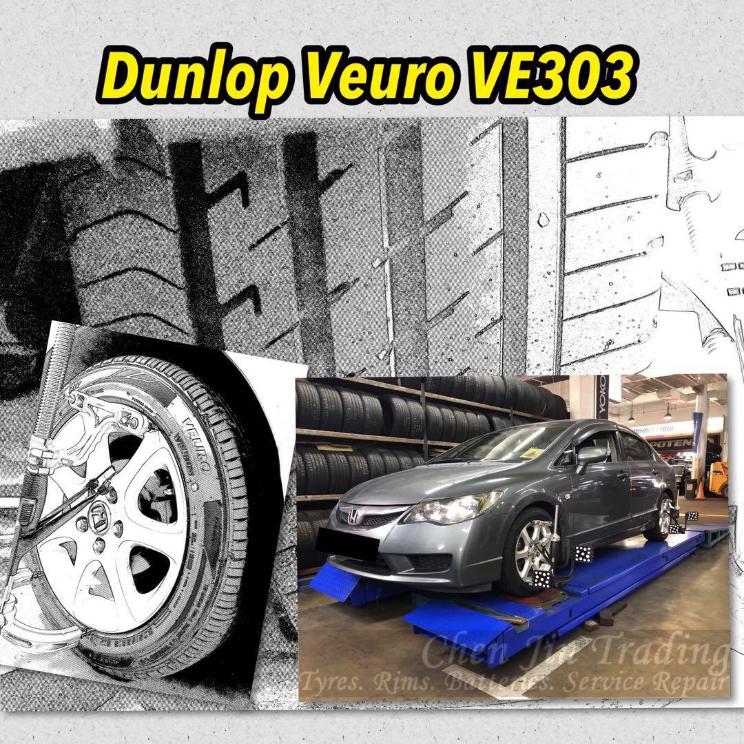 5 55 16 Dunlop Veuro Ve303 Tyres Made In Japan Wholesale Price Promotion Car Accessories Tyres Rims On Carousell