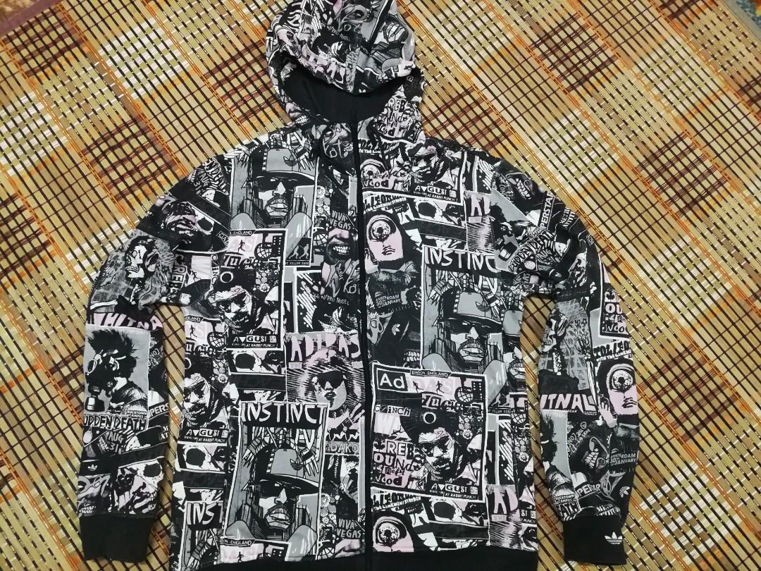 Adidas printed hoodie 2025