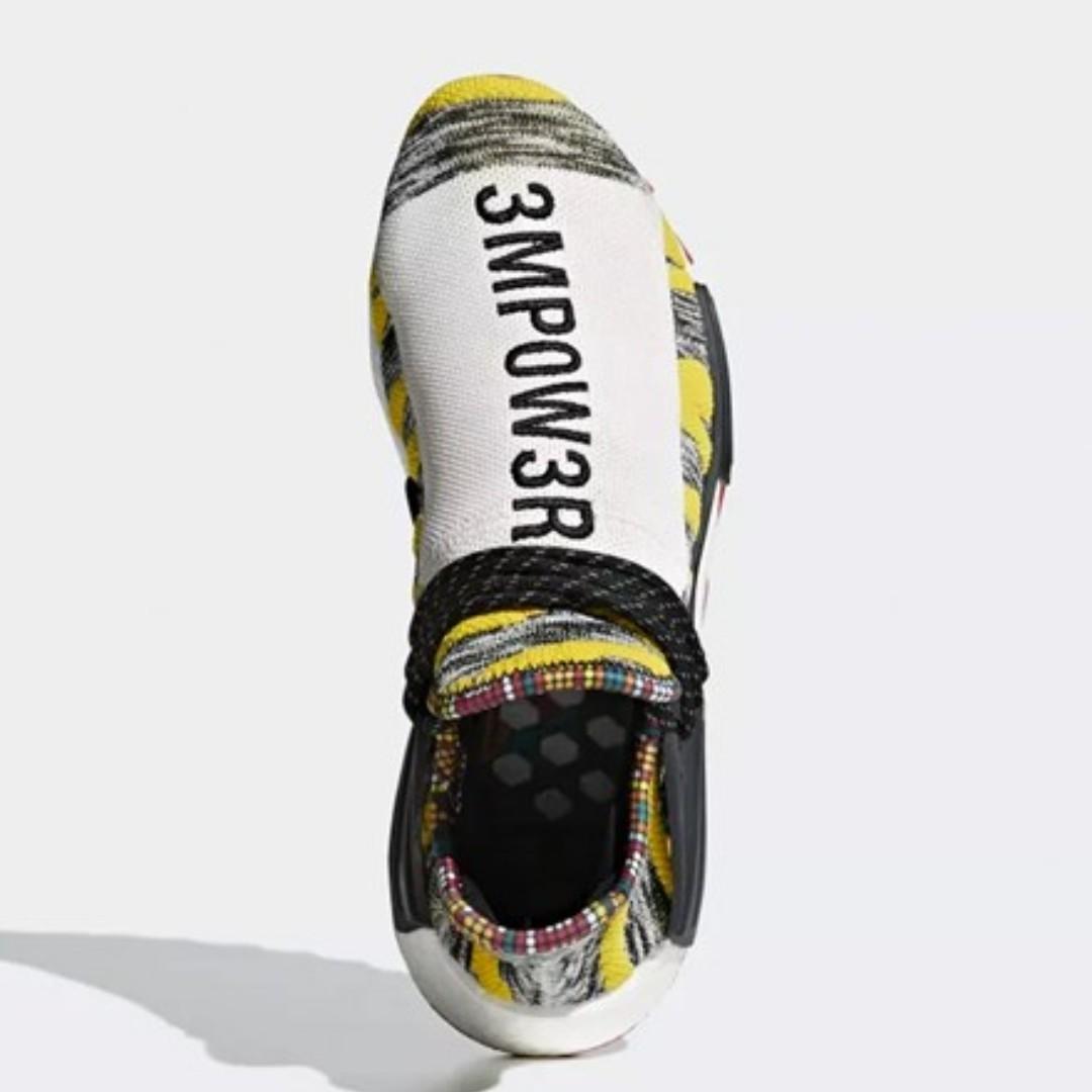Adidas NMD Hu Pharrell Solar Pack Red black yellow Men s Fashion Footwear Sneakers on Carousell