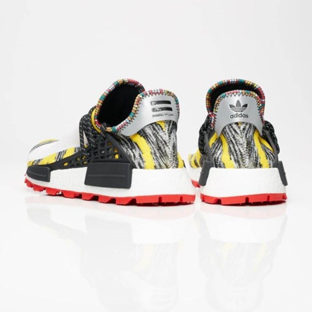 adidas gazelle silver green womens Adidas NMD Hu Pharrell Solar Pack Red main image 1