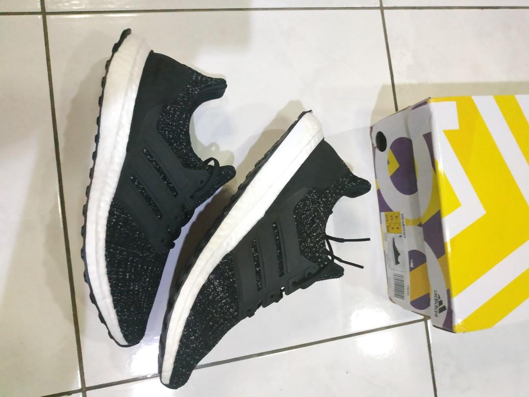 ultra boost 4.0 black white speckle