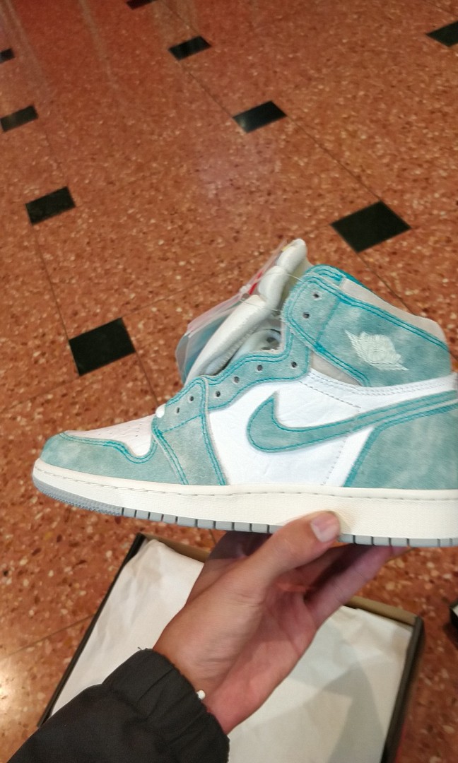 air jordan 1 turbo green GS, Men's 