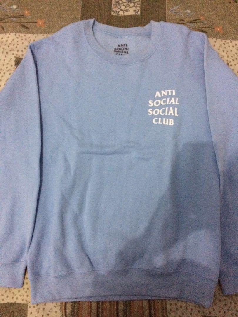 Assc sky is falling sweater Fesyen Pria Pakaian Atasan di