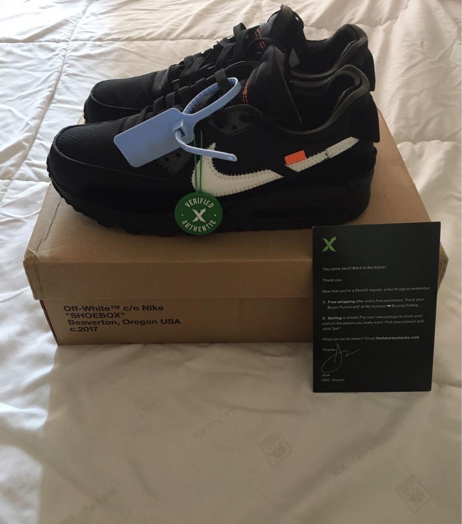 air max 90 off white stockx