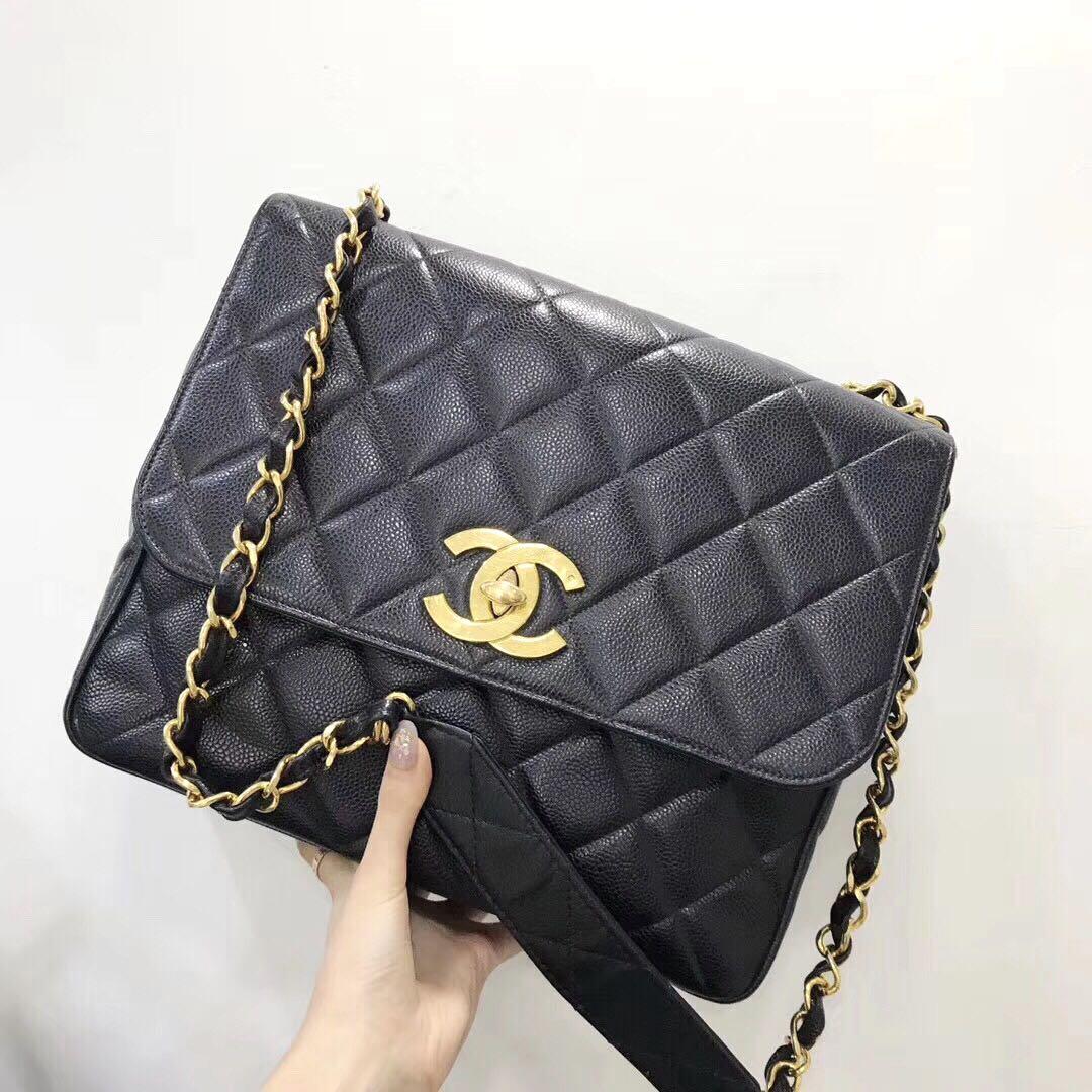 chanel square quilted bag