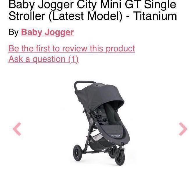 baby jogger city mini mothercare