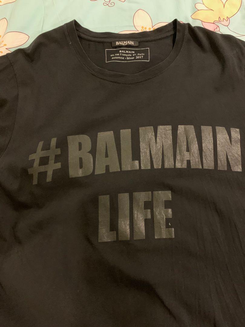 balmain shirt tag