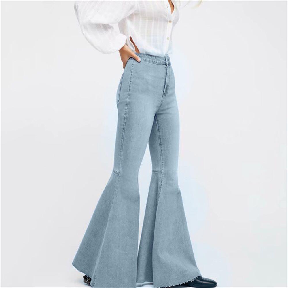 extreme bell bottom jeans