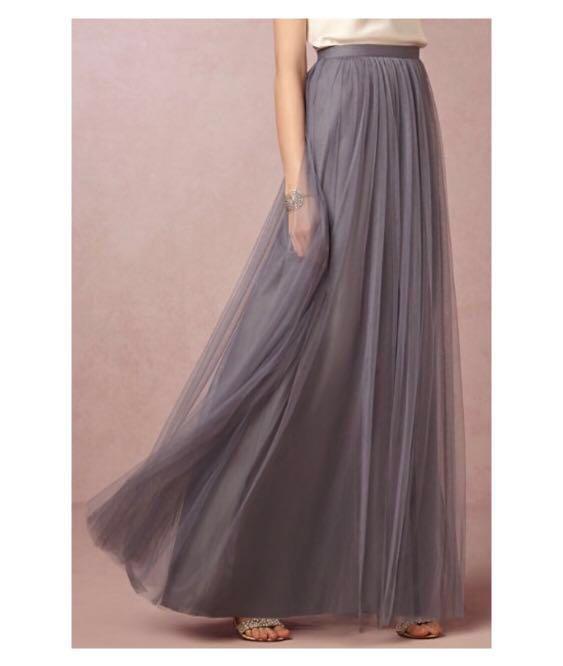 Bhldn top tulle skirt
