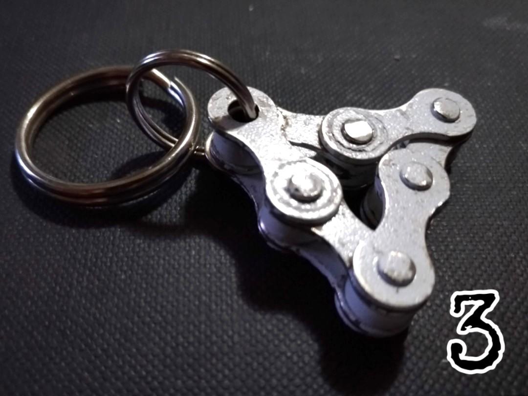 Cycle sales chain keychain