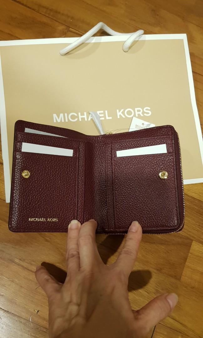 Maroon mk wallet hotsell