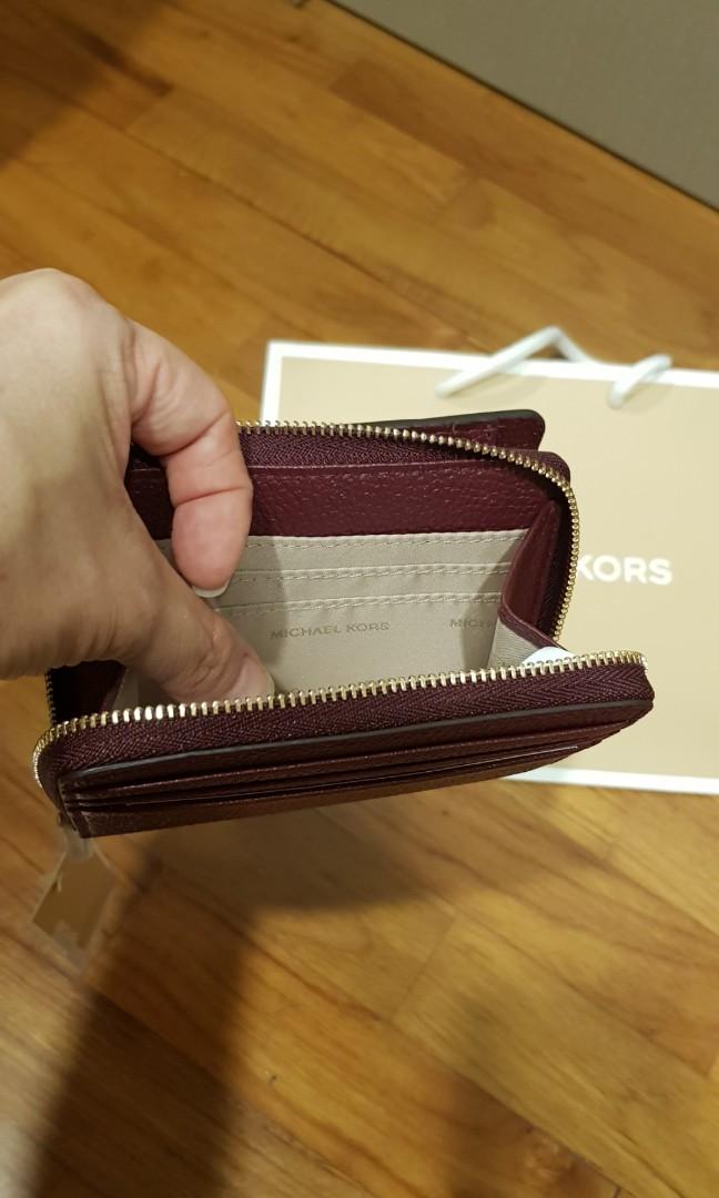 Maroon mk wallet outlet