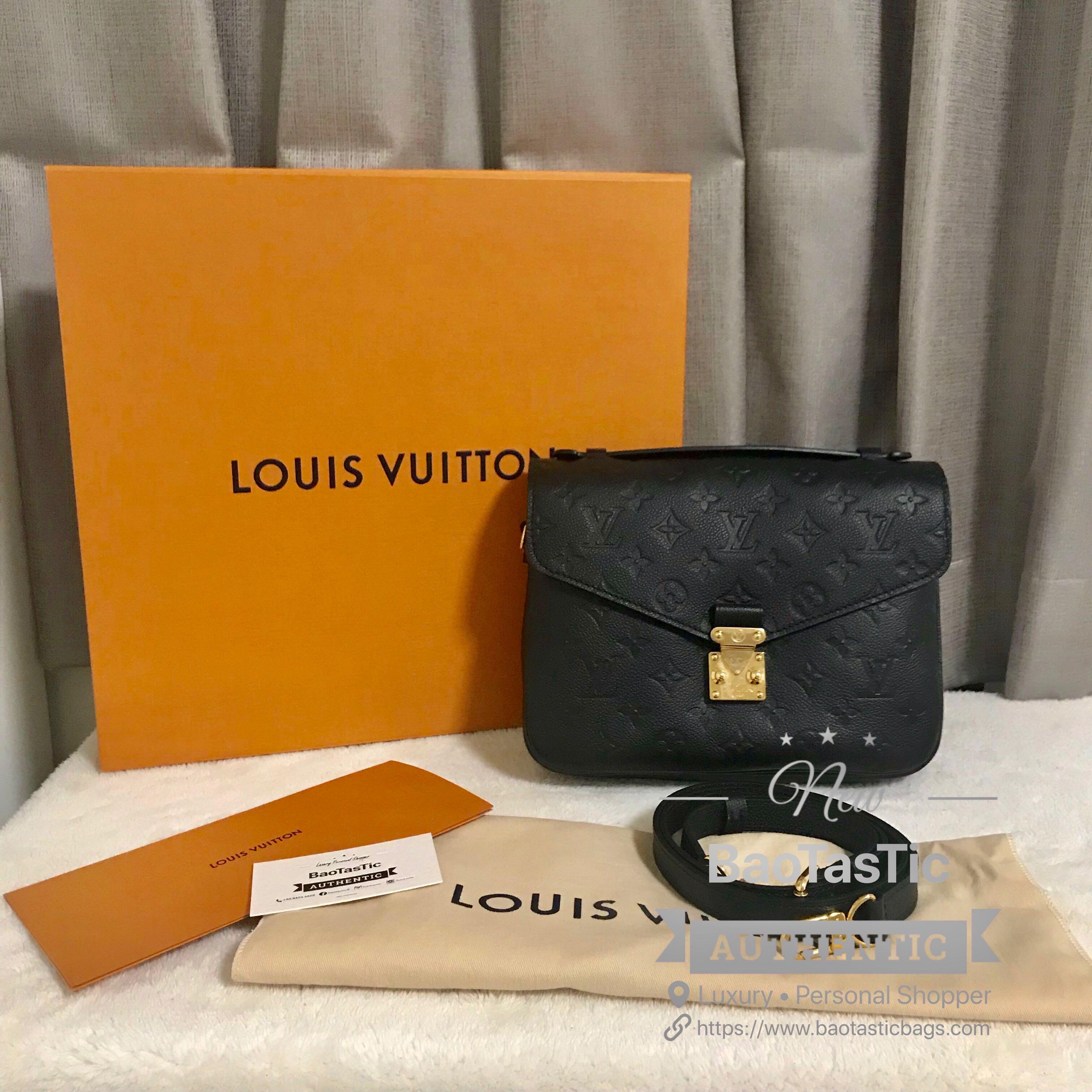 Louis vuitton pochette metis noir, Luxury, Bags & Wallets on Carousell