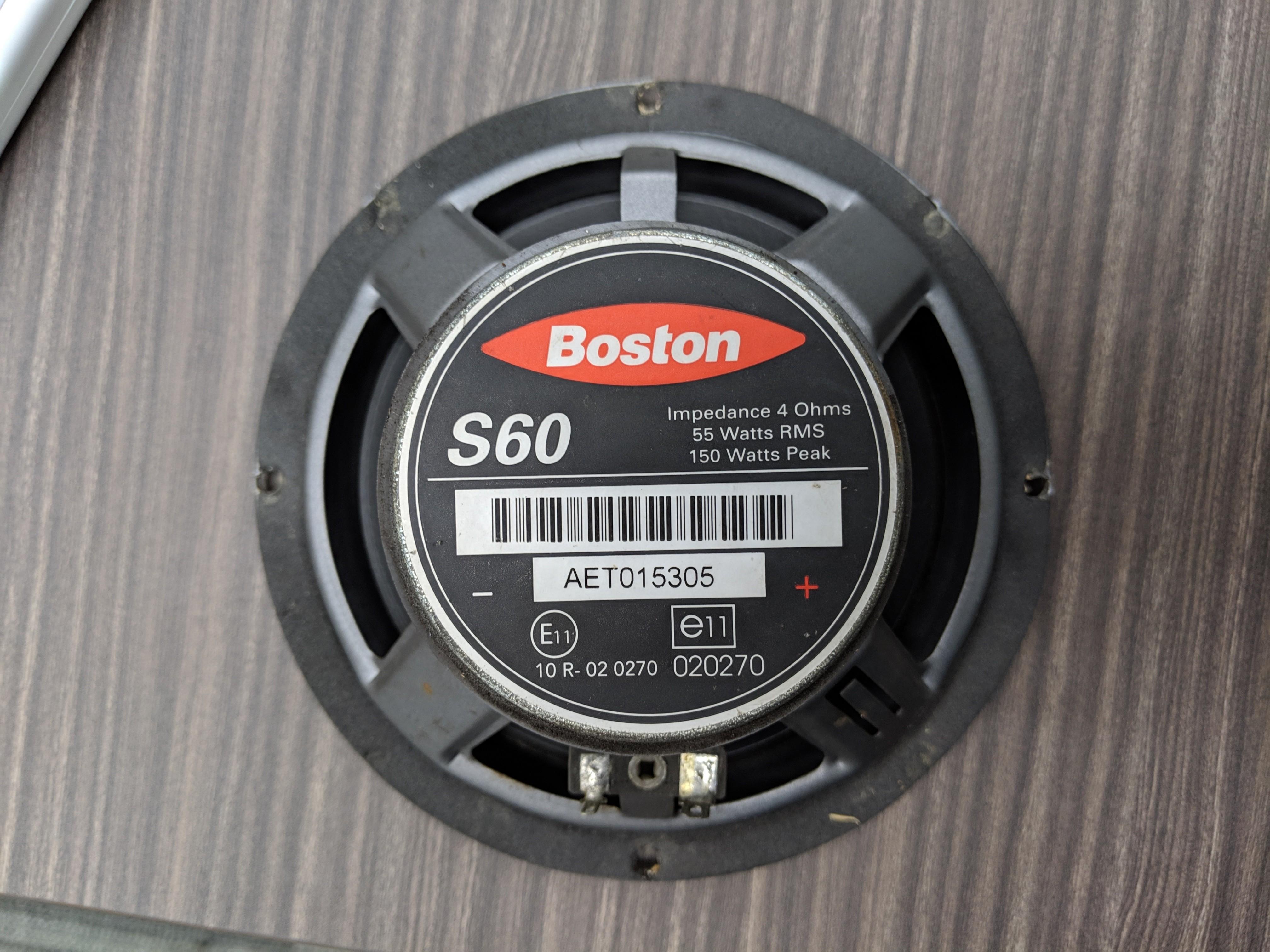 Boston acoustics s60 new arrivals
