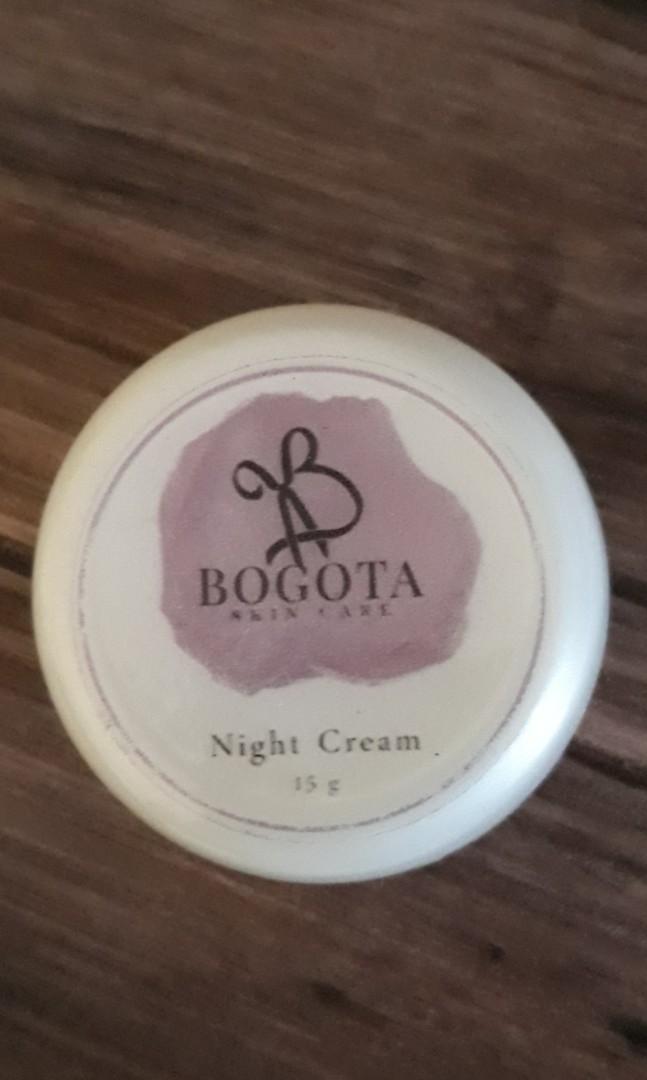 Bogota Skincare Night Cream Kesehatan Kecantikan Kulit Sabun Tubuh Di Carousell