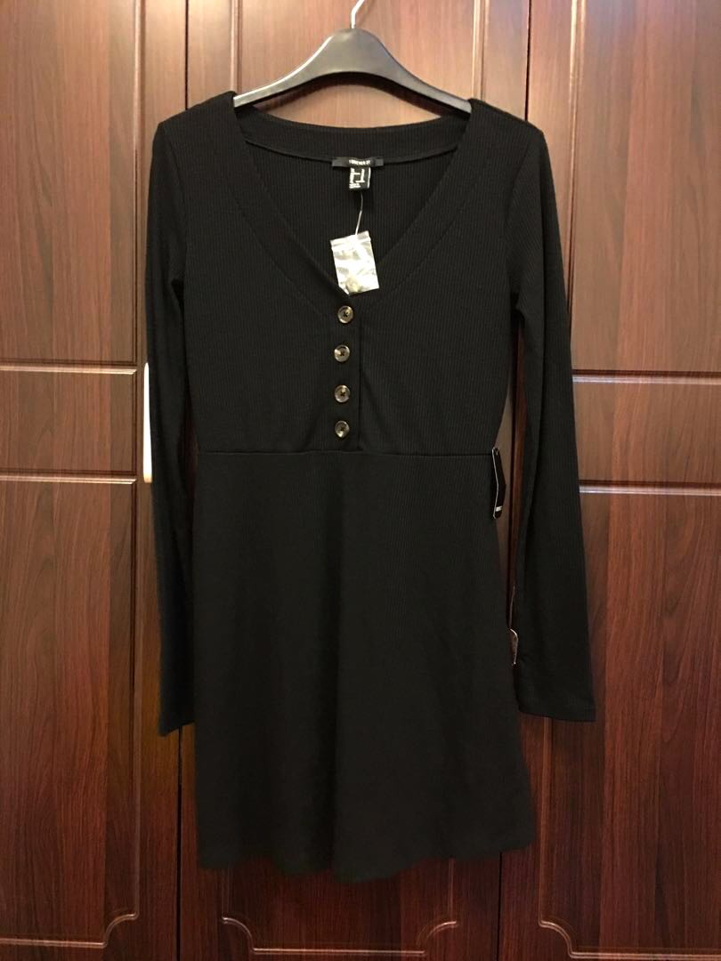 one shoulder dress black and white Black/White Contrast Asymmetric Mini cf-size-size-20 Color:same as picture Coraline Black Long Sleeve