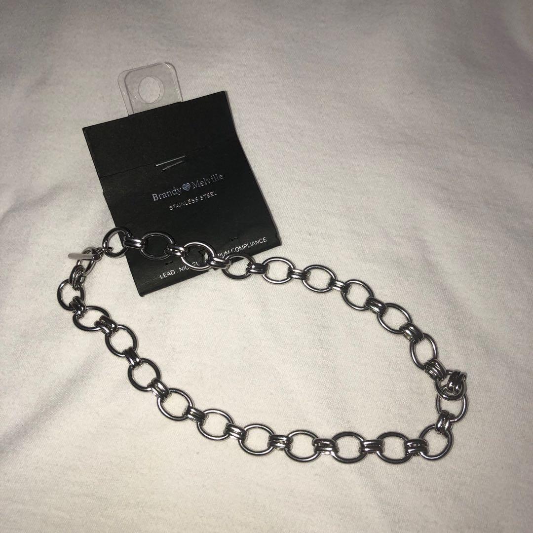 Brandy Melville Silver Chain Necklace 