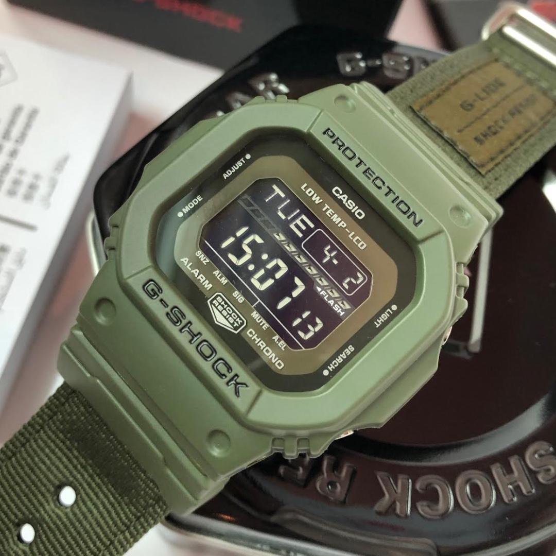 Casio G Shock G Lide In Khaki Green Men S Fashion Watches On Carousell