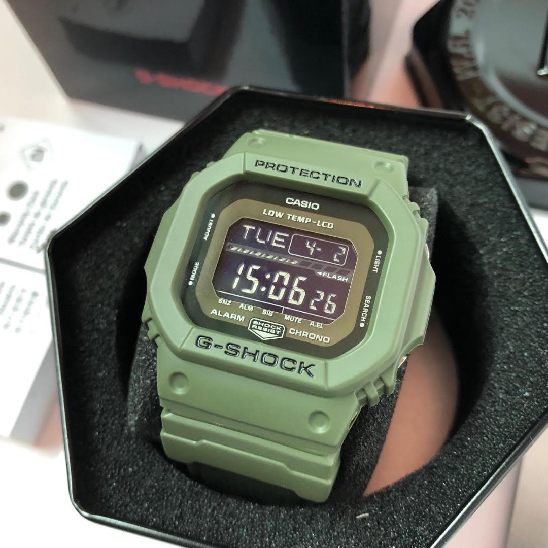 Casio G Shock G Lide In Khaki Green Mobile Phones Gadgets Wearables Smart Watches On Carousell