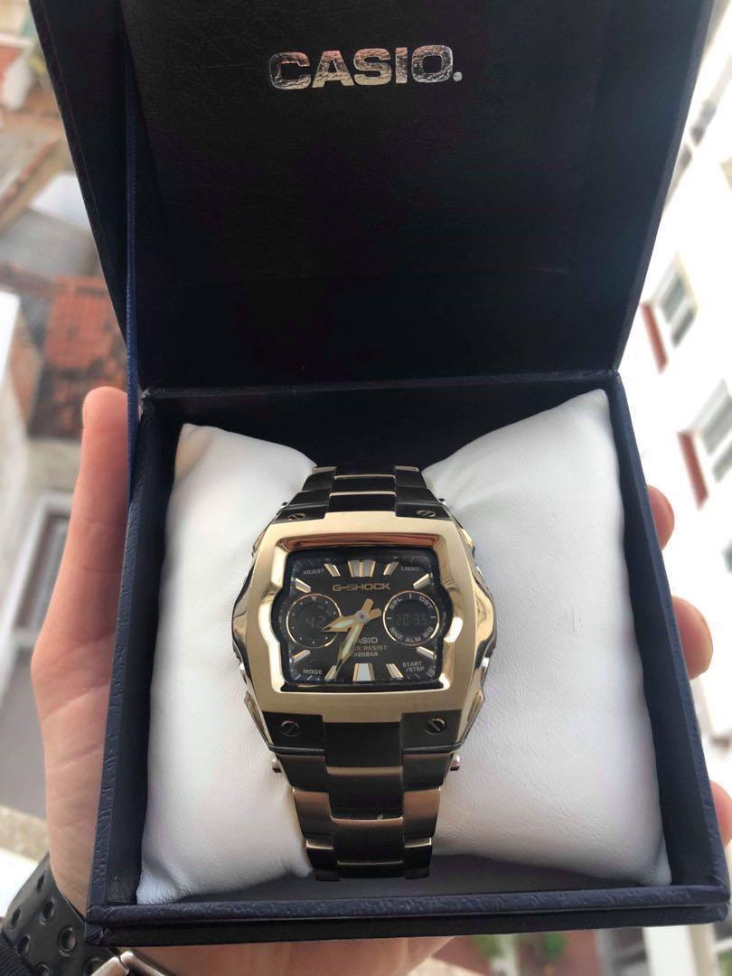 Casio G-Shock G-011BD-9AJF Gold (Extremely Rare), Luxury, Watches 