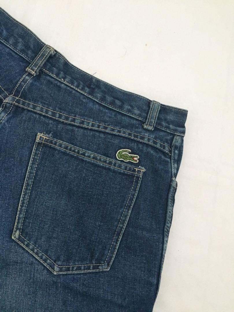 Celana Jeans Lacoste Original, Fesyen 