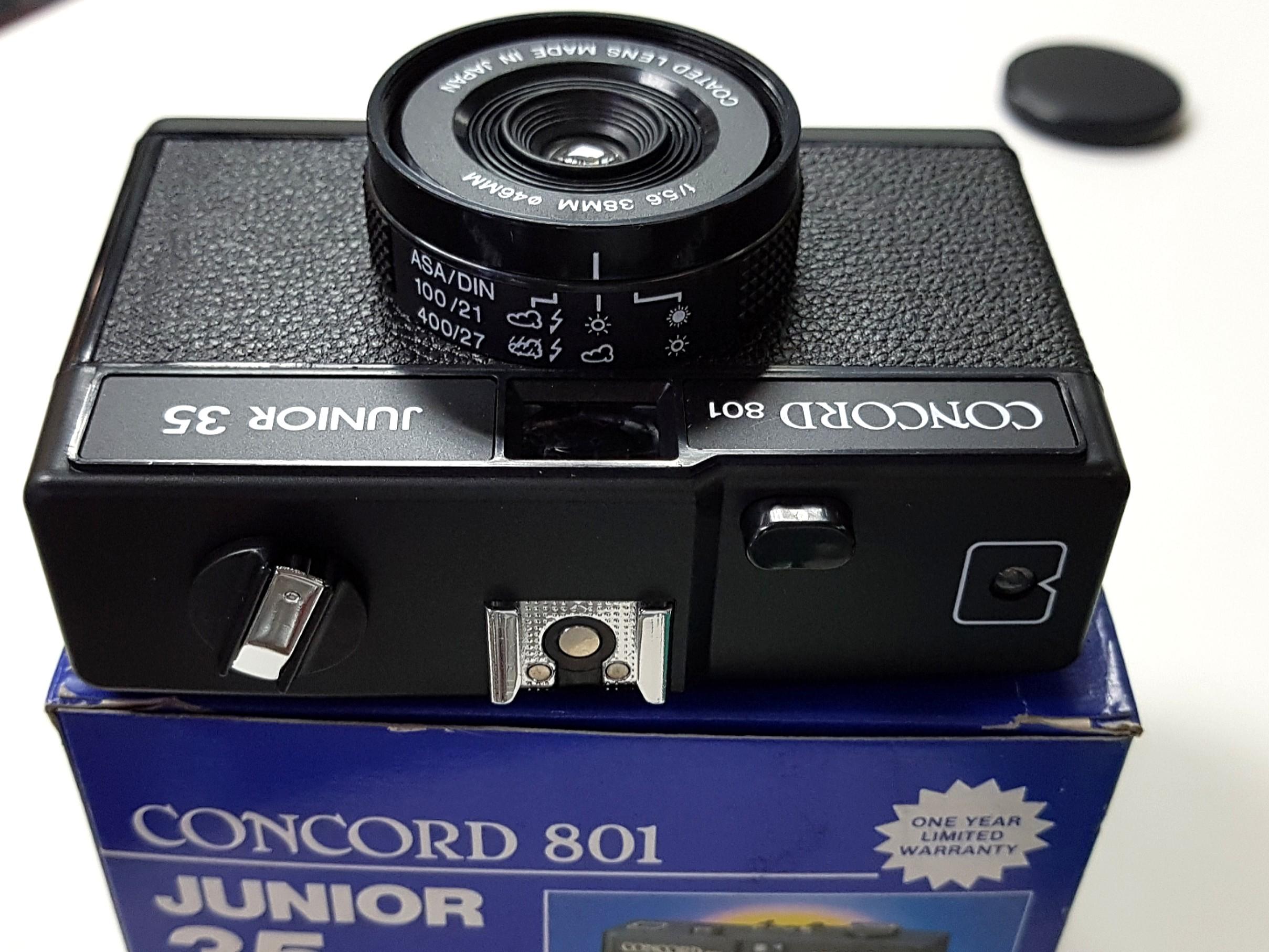 Concord 801 Junior 35, Photography, Cameras on Carousell