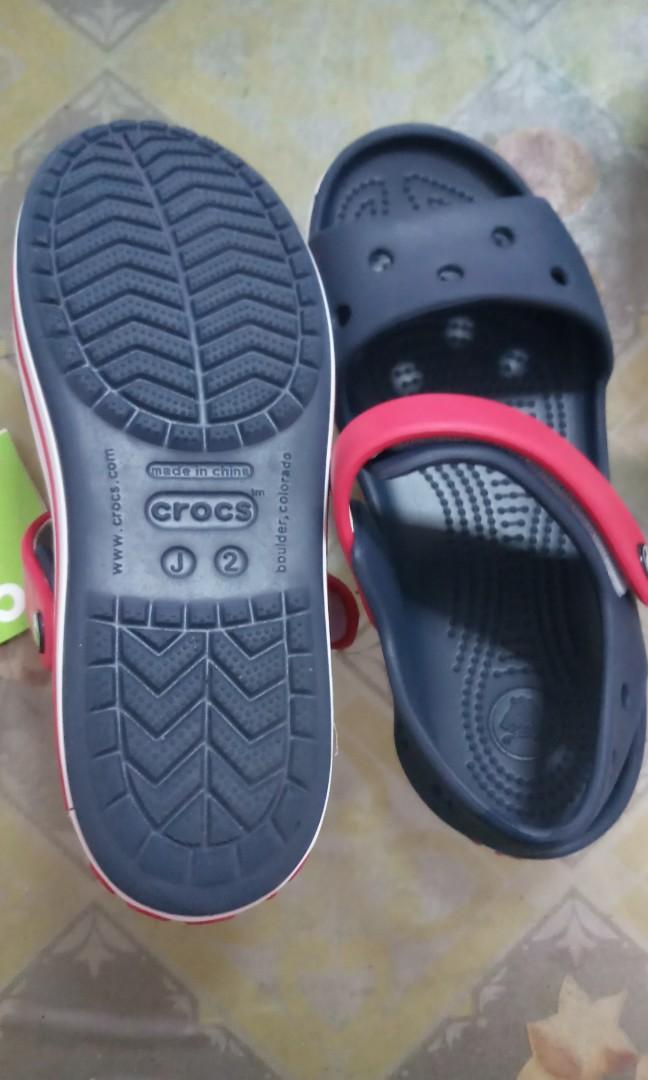 Crocs Shoe size j2, Babies & Kids, Babies & Kids Fashion on Carousell