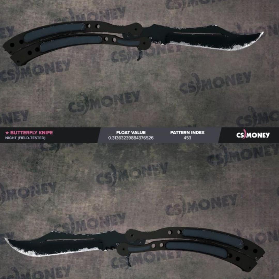 Csgo Butterfly Night Ft Toys Games Video Gaming In Game Products On Carousell