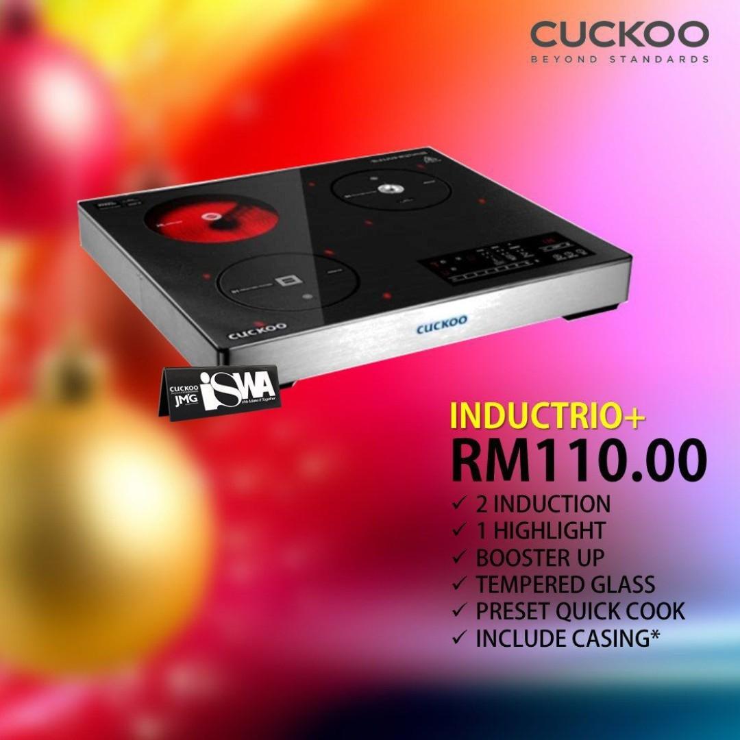 Dapur Masak Elektrik Cuckoo Inductrio Kitchen Appliances On