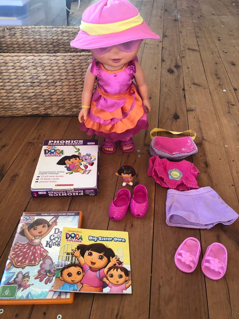 Dora The Explorer Toy Movie And Reading Book Bundle Toys Games