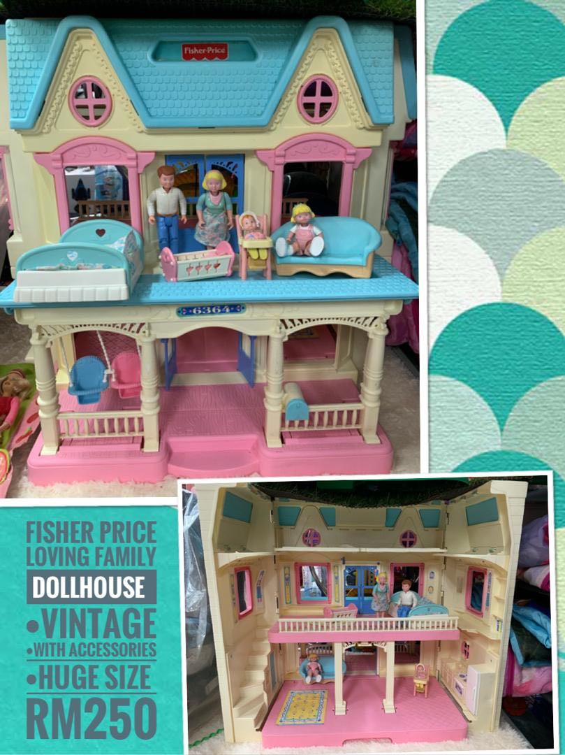 Vintage loving family top dollhouse